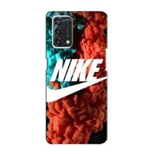 Чохол для Oppo A95 - з принтом Найк (AlphaPrint) (Димчастий найк)