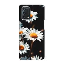 Чохол з ромашками на Oppo A95 – Білі ромашки