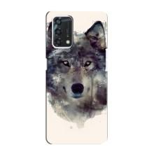 Чехол с Волком на Oppo A95 – Волк