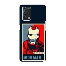 Чехол Супергерой Железный человек на Oppo A95 – Art Iron man