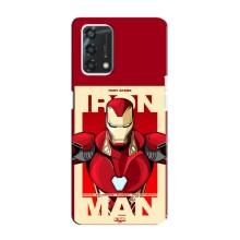Чехол Супергерой Железный человек на Oppo A95 – Iron man