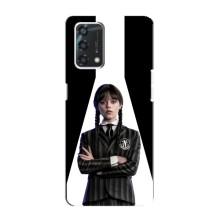 Чехлы Венсдей на Oppo A95 Уэнсдей (AlphaPrint) (W-Wednesday)