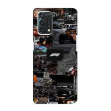 Чехол Формула1 на Oppo A95 – Коллаж Ф1