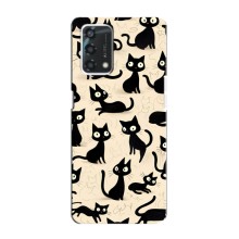Чехол с рисунком кот на Oppo A95