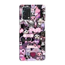 Чехол с кроликом Куроми на Oppo A95 – Коллаж Куроми