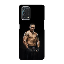 Чехол с картинкой Александр Усик для Oppo A95 – Усик на черном