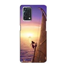 Чехол с мультфильмом Моана Oppo A95 – Моана в море