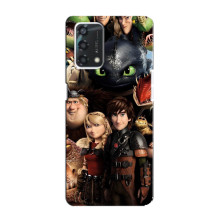 Чохол як приборкати дракона на Oppo A95 (Персонажі дракона)