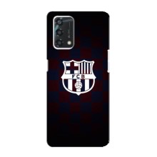 Чехол с картинкой ФК Барселона на Оппо А95 (Лого FCB)