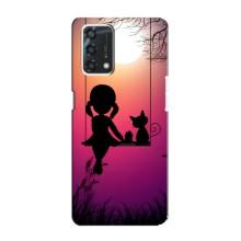 Дівчачий Чохол для Oppo A95 – На гойдалці