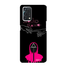 Чехол Гра в кальмара для Oppo A95 – Охранник