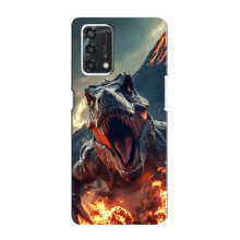 Чохол з картинкою 'Хижаки' для Oppo A95 – Динозавр