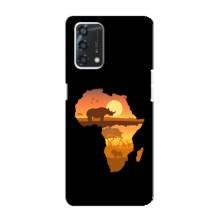 Летний Чехол на Oppo A95 – Карта