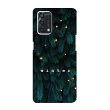 Новогодние, Праздничные Чехлы для Oppo A95 - 2024 год (Winter)