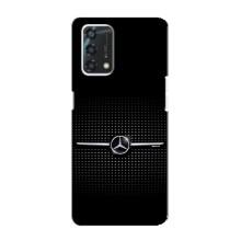 Силиконовый бампер с картинкой машины на Oppo A95 – Mercedes