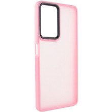 Чехол TPU+PC Lyon Frosted для Oppo A96 – Розовый