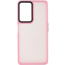 Чехол TPU+PC Lyon Frosted для Oppo A96 – Розовый