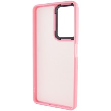 Чехол TPU+PC Lyon Frosted для Oppo A96 – Розовый