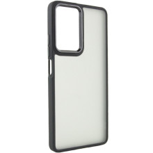 Чехол TPU+PC Lyon Frosted для Oppo A96 – Черный