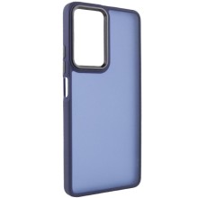 Чехол TPU+PC Lyon Frosted для Oppo A96 – Navy Blue