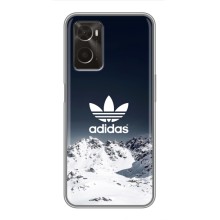 Чехлы Адидас для Oppo A96 (AlphaPrint) (Адидас в горах)