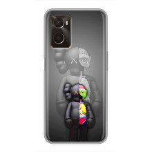 Чехлы для Oppo A96 - Bearbrick Louis Vuitton (PREMIUMPrint) (Тело Bearbrick)