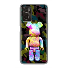 Чехлы для Oppo A96 - Bearbrick Louis Vuitton (PREMIUMPrint) (Яркий Bearbrick)