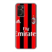 Чехлы для Oppo A96 (VPrint) - Футбольные клубы (Milan)