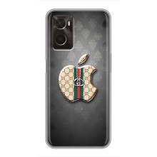 Чехлы ГУЧЧИ для Оппо А96 (AlphaPrint) (Apple gucci)