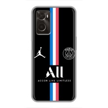 Чехлы PSG для Oppo A96 (AlphaPrint) (футболка ПСЖ)