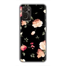 Чехлы с Цветами для Oppo A96 (VPrint) (Розочки)