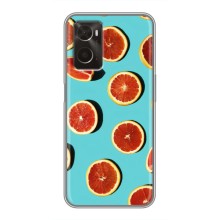 Чехлы с Фруктами для Oppo A96 (VPrint) (Грейпфрут)