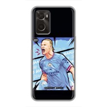 Чехлы с футболистом Ерлинг Холанд для Oppo A96 (AlphaPrint) (гол Эрлинг Холланд)