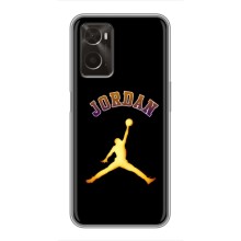 Чехлы для Oppo A96 - с картинкой JORDAN (AlphaPrint) (Jordan Gold)