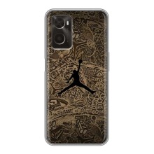 Чехлы для Oppo A96 - с картинкой JORDAN (AlphaPrint) (Logo Jordan)