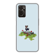 Чехлы с картинкой собаки Патрон для Oppo A96 (AlphaPrint) (Сапер Пес)