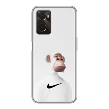 Чехлы с Обезьянами NFT для Oppo A96 (AlphaPrint) (обезьяна NFT Nike)