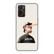 Чехлы с Обезьянами NFT для Oppo A96 (AlphaPrint) (обезьяна NFT в очках)