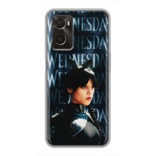 Чохол з картинкою Венсдей на Oppo A96 (Вендсдей з ушками)