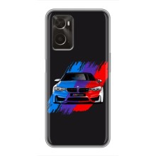 Чехол BMW для Оппо А96 – Цветная БМВ