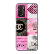 Чохол (Dior, Prada, YSL, Chanel) для Oppo A96 (Модніца)