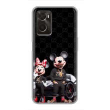 Чехол Disney Mouse Oppo A96 (PREMIUMPrint) (Семья Маусов)