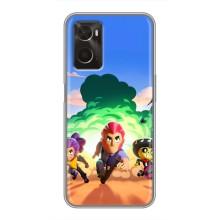 Чехол для Oppo A96 Бравл Старс (VPrint)