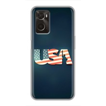 Чехол Флаг USA для Oppo A96 – USA