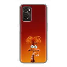 Чехол Головоломка для Oppo A96 - (AlphaPrint) (Тревожность)