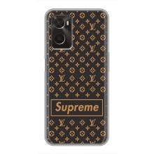 Чехол для Oppo A96 с картинкой Supreme (AlphaPrint)