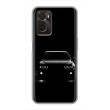 Чехол для Оппо А96 - с принтом БМВ (AlphaPrint) (Машина BMW)