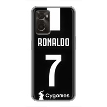 Чехол Криштиану Роналду для Oppo A96 (AlphaPrint) (RONALDO 7)