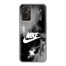 Чехол для Oppo A96 - с принтом Найк (AlphaPrint) (Лого Найк)