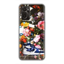 Чехол для Oppo A96 - с принтом Найк (AlphaPrint) (Стиль Найк)